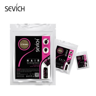 Phấn phủ tóc SEVICH 500g làm dày tóc thưa che hói đầu