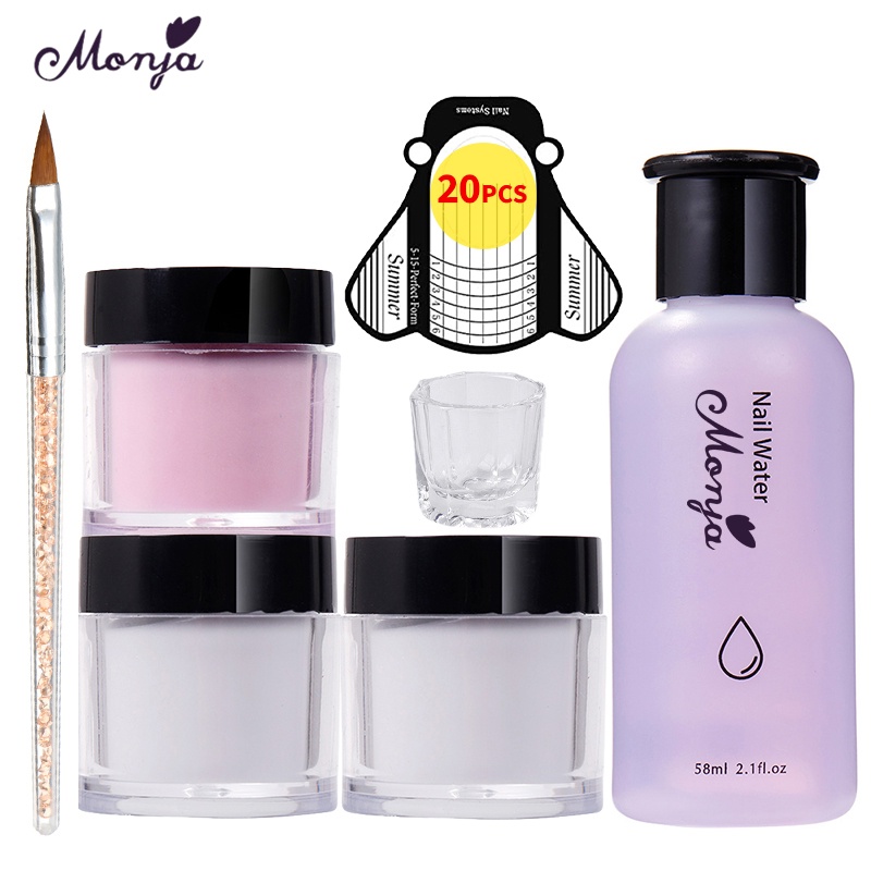 Bộ Dụng Cụ Hỗ Trợ Trang Trí Móng Tay Nghệ Thuật Monja