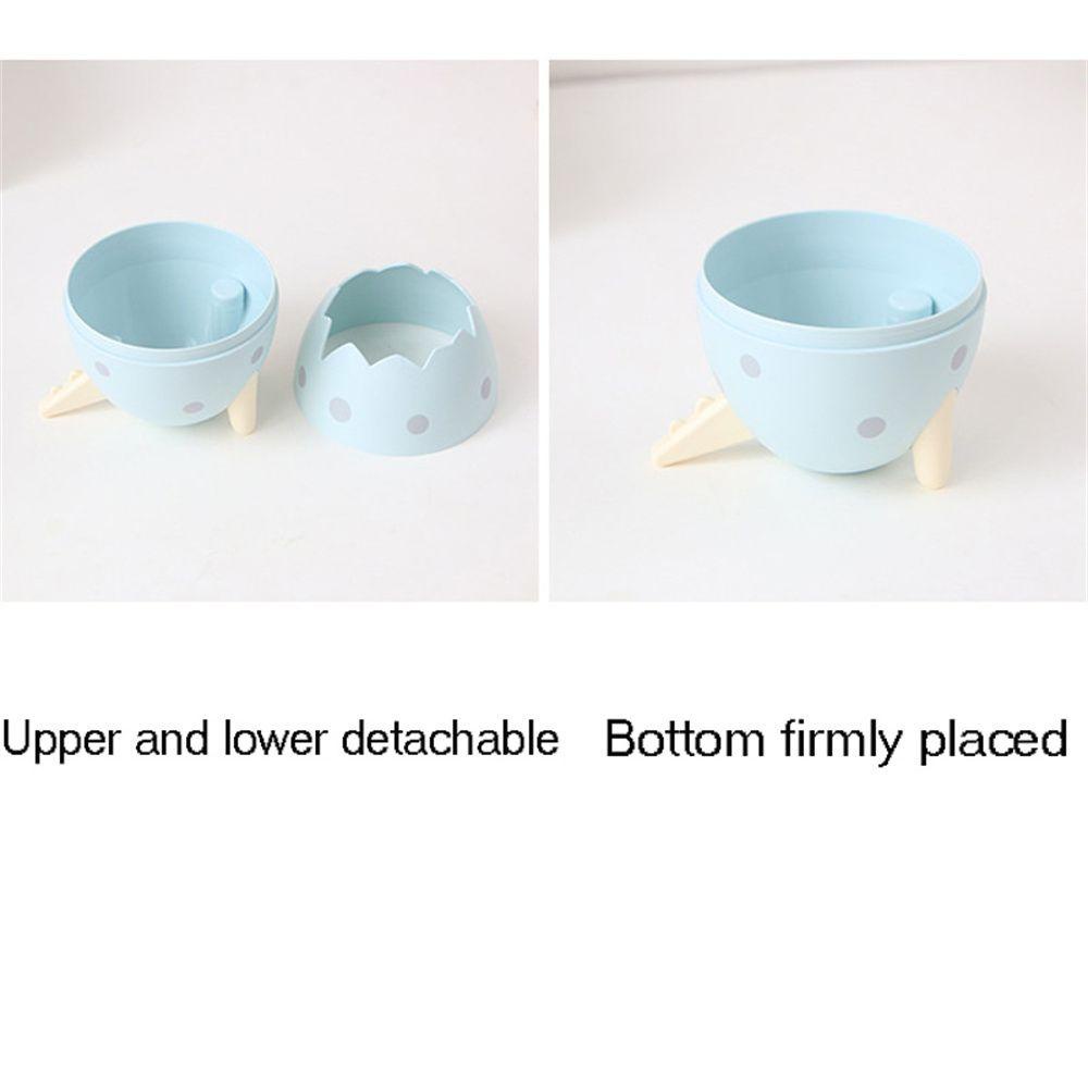 PISTA Hộp Đựng Bút Hình Trứng Khủng Long Bằng Nhựa Dễ Thương Xinh Xắn