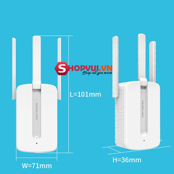 Kích Wifi MERCURY 3 râu | BigBuy360 - bigbuy360.vn