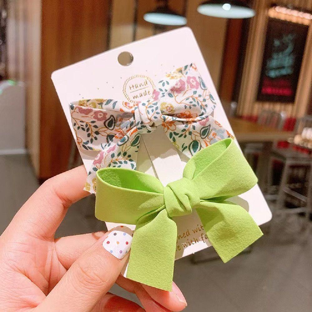 Set 1 Kẹp Tóc Nơ Xinh Xắn Hợp Thời Trang