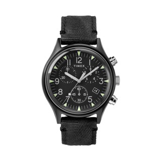 Đồng hồ Nam Timex MK1 Steel Chronograph 42mm - TW2R68700 Dây Da - Chính Hãng