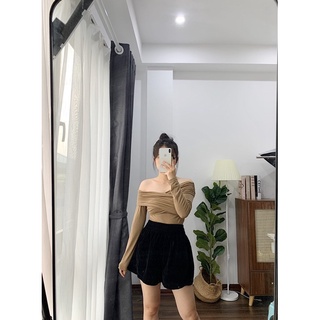 áo trễ vai chéo ngực