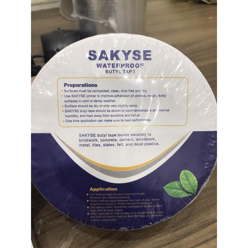 Băng Keo Chống Thấm Nhật Bản NIKITO Sakyse chống thấm trên mọi bề mặt mái tôn trần sàn xịt,Miếng Dán Chống Thấm Dột