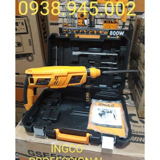 MÁY KHOAN BÊ TÔNG 3 CHỨC NĂNG INGCO 800W MODEL: RGH9028