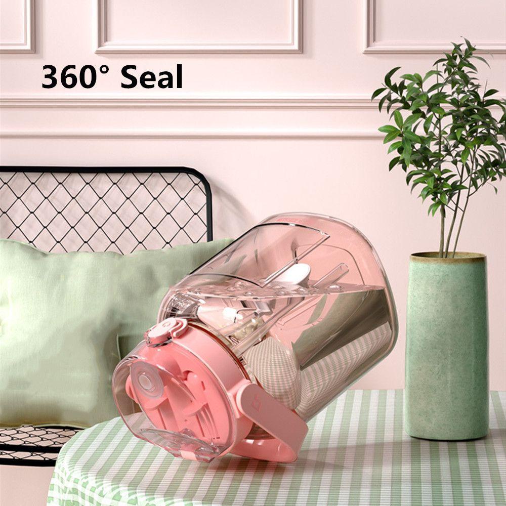 LONTIME Bình Nước 1300ml Có Dây Đeo Vai Thiết Kế Dễ Thương Dành Cho Trẻ Nhỏ