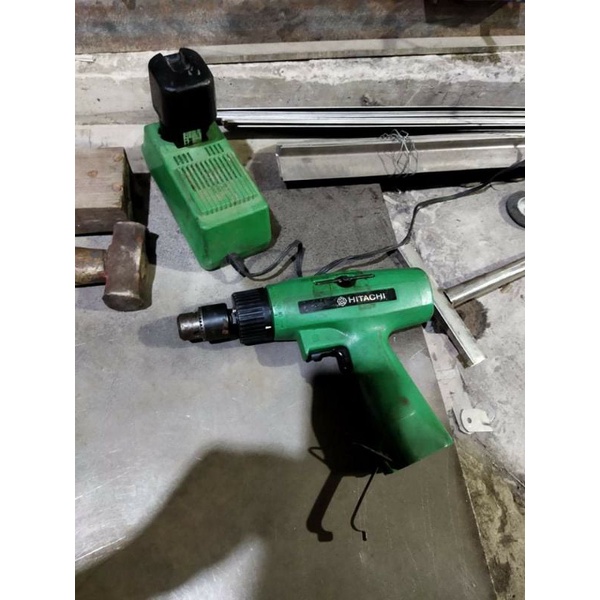 Khoan bắn vít pin 10 ly Hitachi hàng Nhật bãi