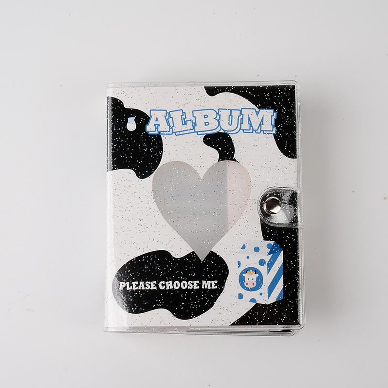Album Ảnh 3 Inch 64 Ngăn Họa Tiết Bò Sữa Độc Đáo