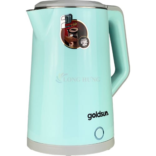 Bình đun siêu tốc 2 lớp Goldsun 1.7 lít GKT2603 - Hàng chính hãng