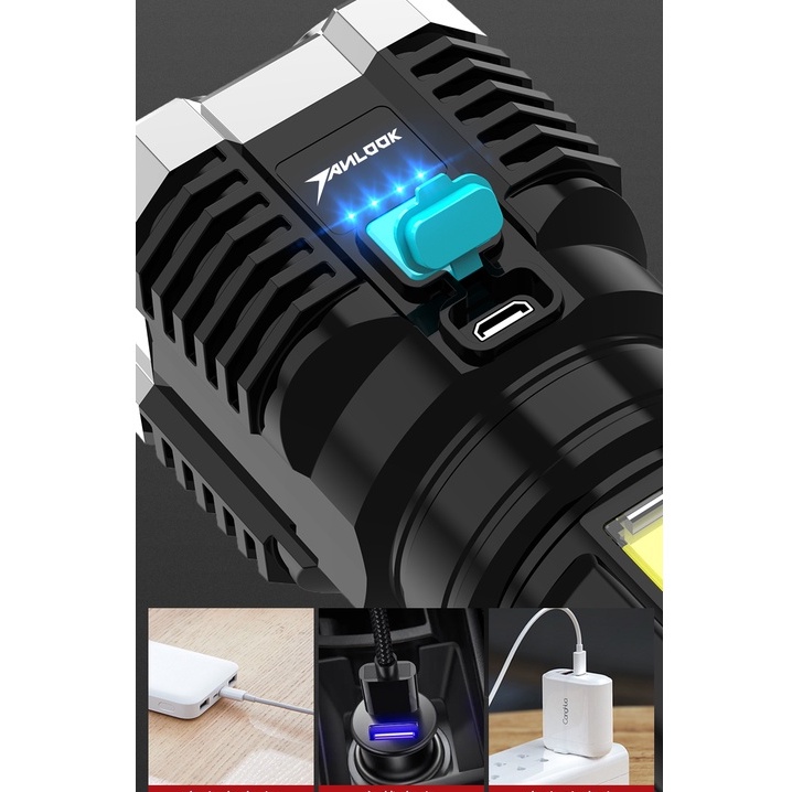 Đèn Pin Siêu Sáng 4 LED L-S03 - GOOD DEAL