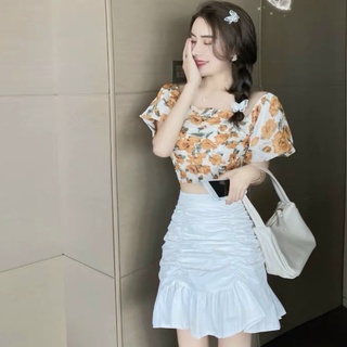 Chân váy Đuôi cá kaki vải bao đẹp U1120 mới nè