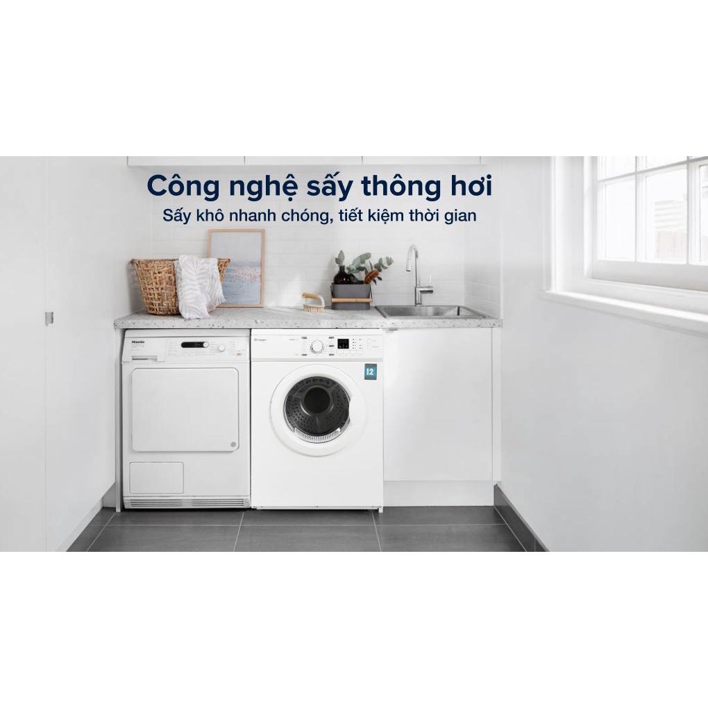 Máy sấy thông hơi Casper 7.2 Kg TD-72VWD