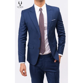 Áo Vest Nam - VENISCE - Màu Xanh Navy 1(206-A37), Chất Liệu Cotton