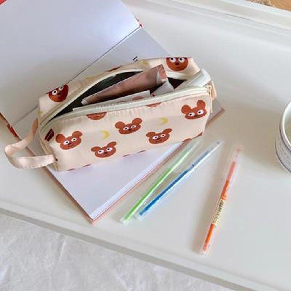 Túi Đựng Bút In Hình Bò Sữa Dễ Thương