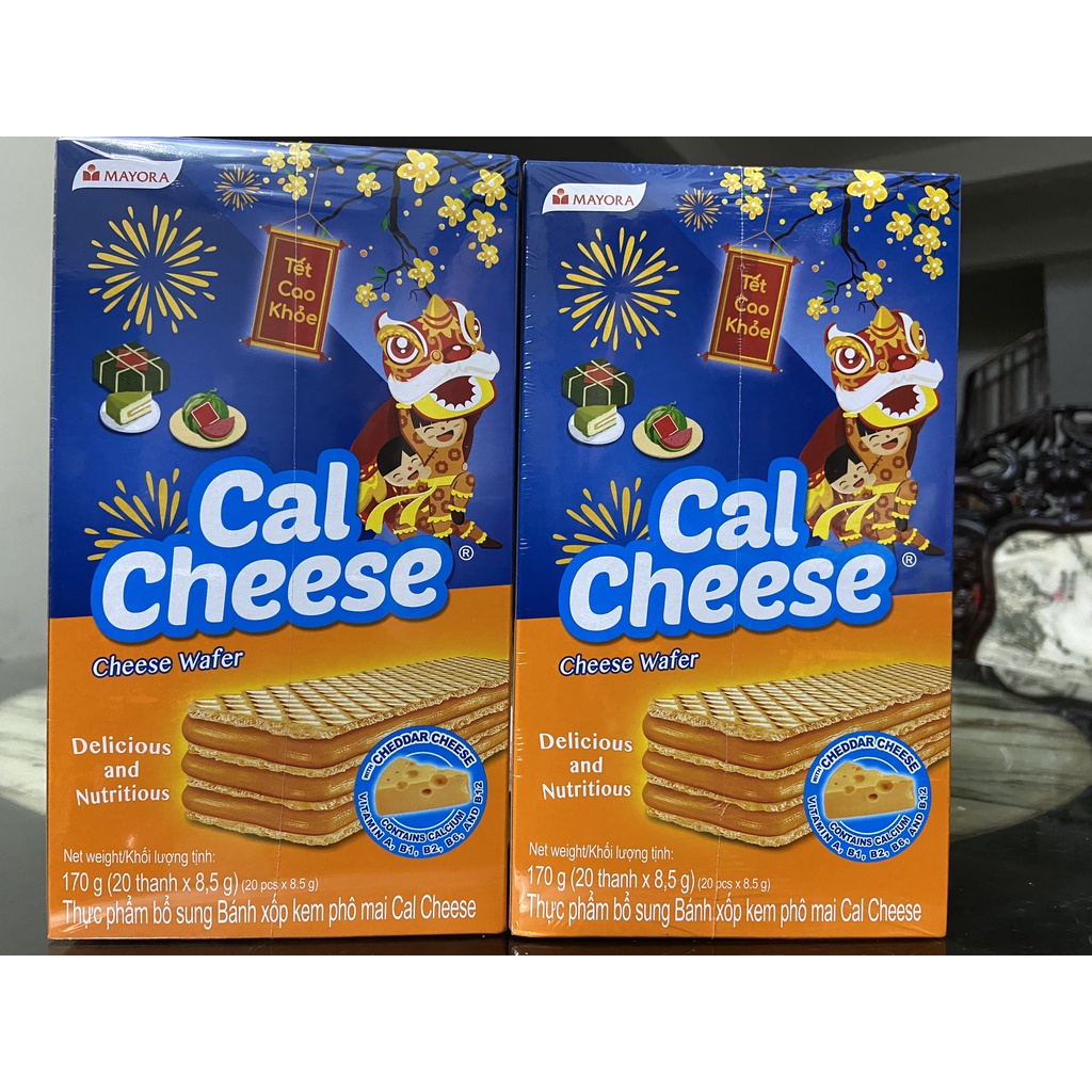 BÁNH XỐP PHÔ MAI CAL CHEESE 170g