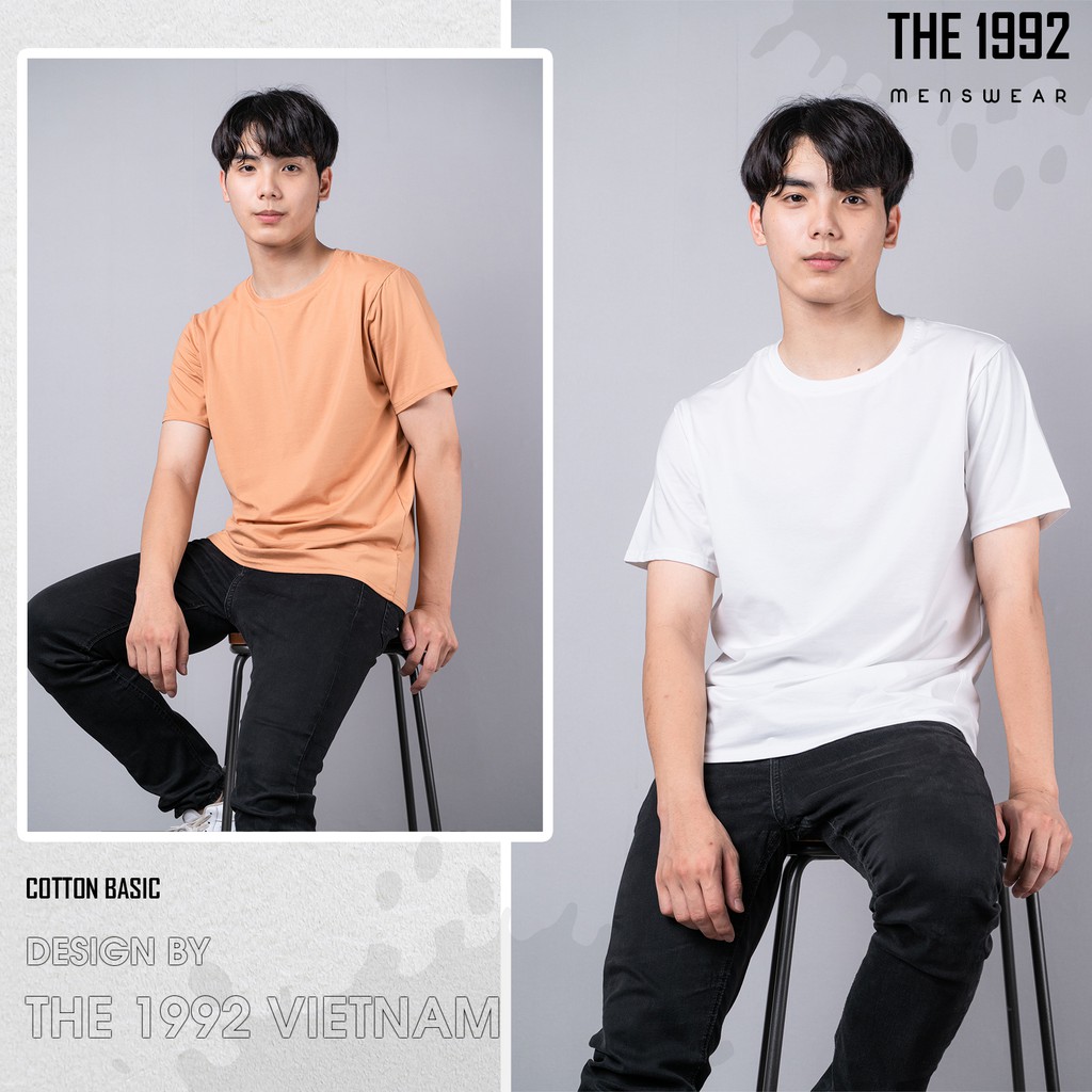 Áo thun THE 1992 cao cấp Áo phông nam cotton basic | BigBuy360 - bigbuy360.vn