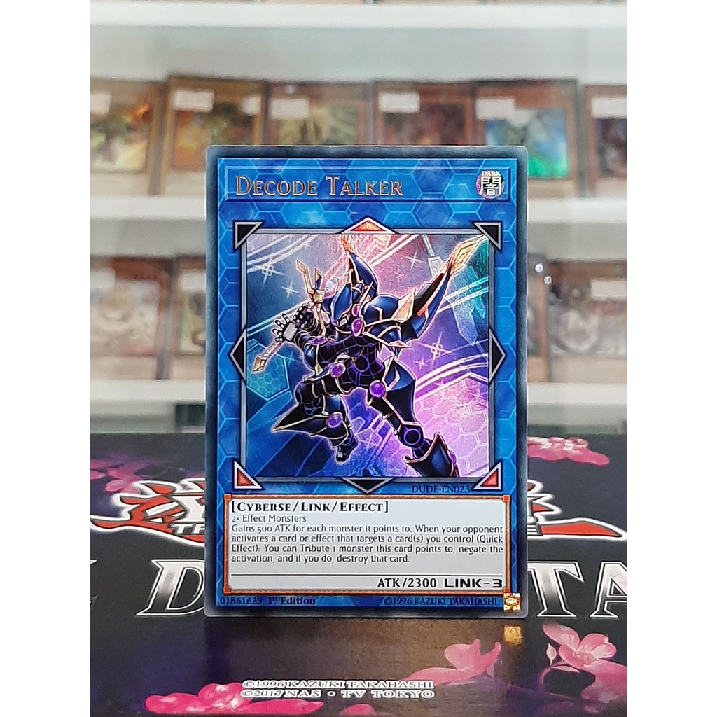 Thẻ Bài YugiOh! Mã DUDE-EN023 - Decode Talker - Ultra Rare - 1st Edition