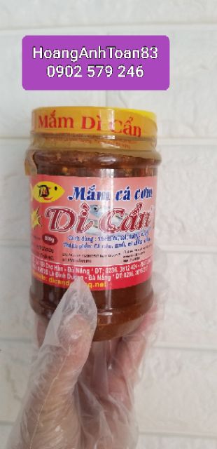 Mắm cá cơm Dì Cẩn ... Còn nguyên Con Cá Cơm