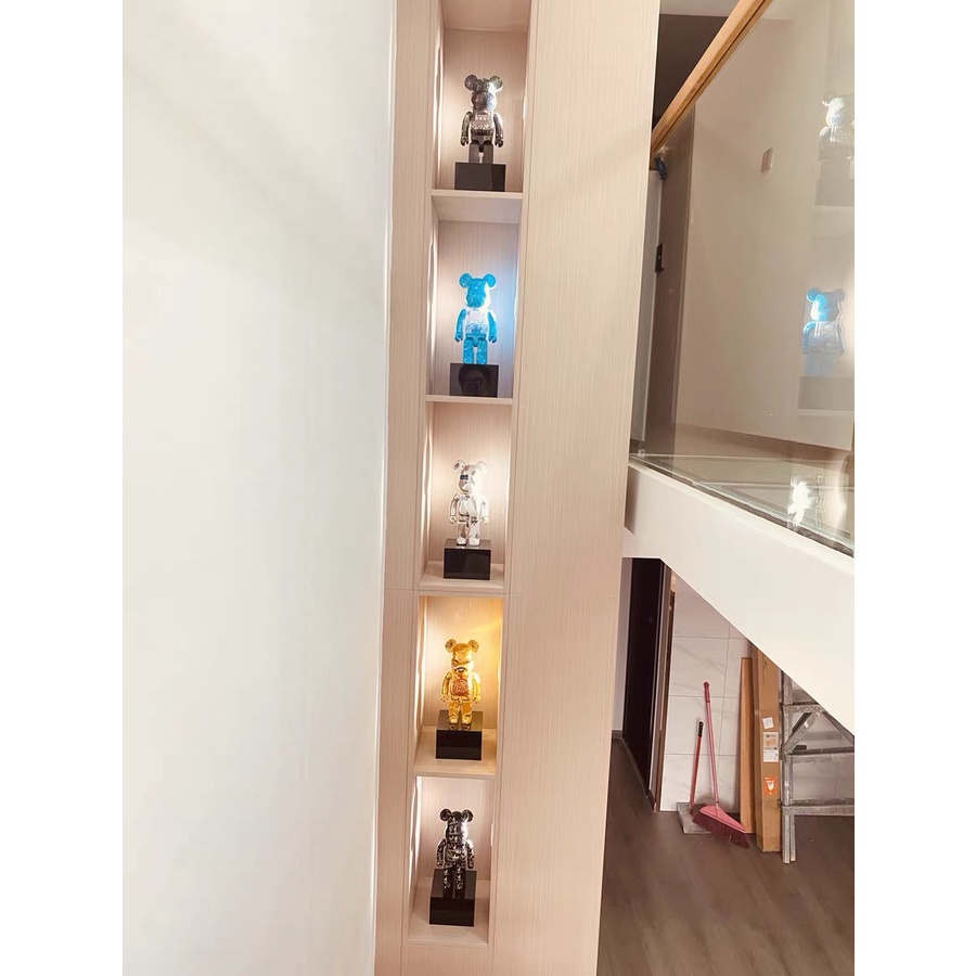 Gấu Bearbrick Van Gogh 400% hàng nhập khẩu loại 1 cao cấp fullbox