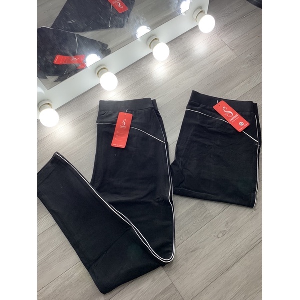 LEGGING 1 sọc nhỏ |Full size 40-70kg| Quần Tập Gym nâng mông. Chất cotton thái mặc bao đẹp
