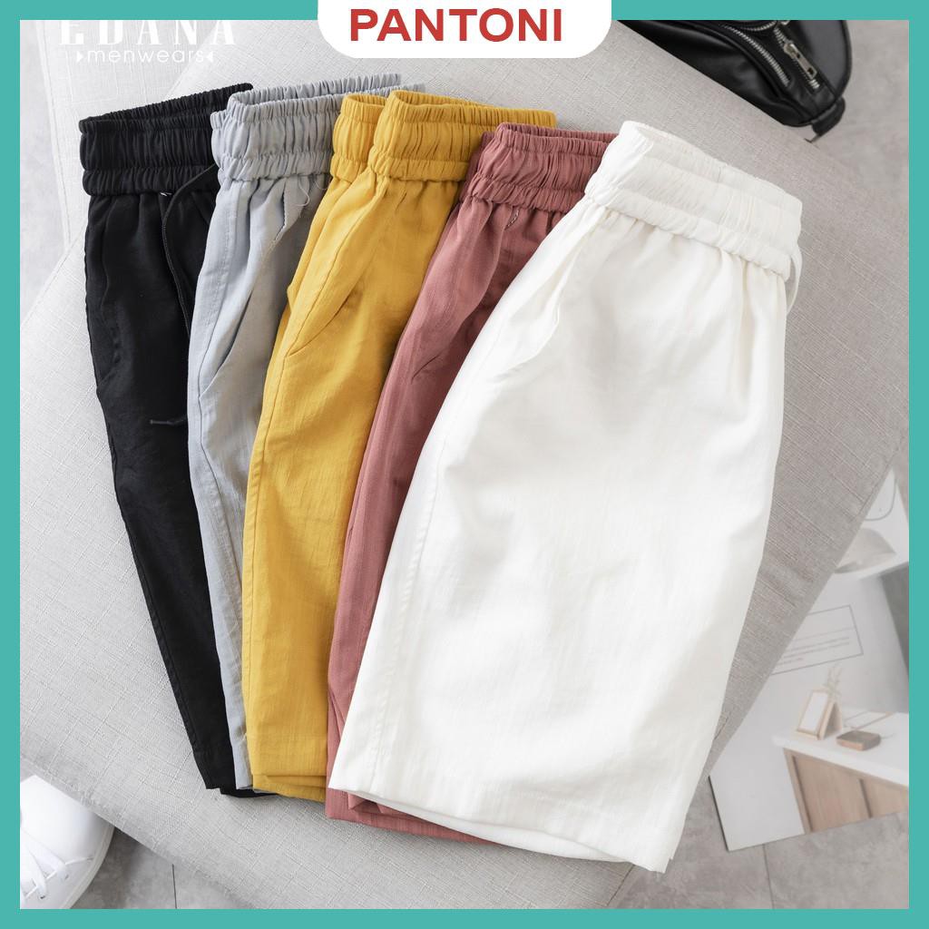 Quần short đùi nam chất liệu đũi lụa mềm mát | BigBuy360 - bigbuy360.vn