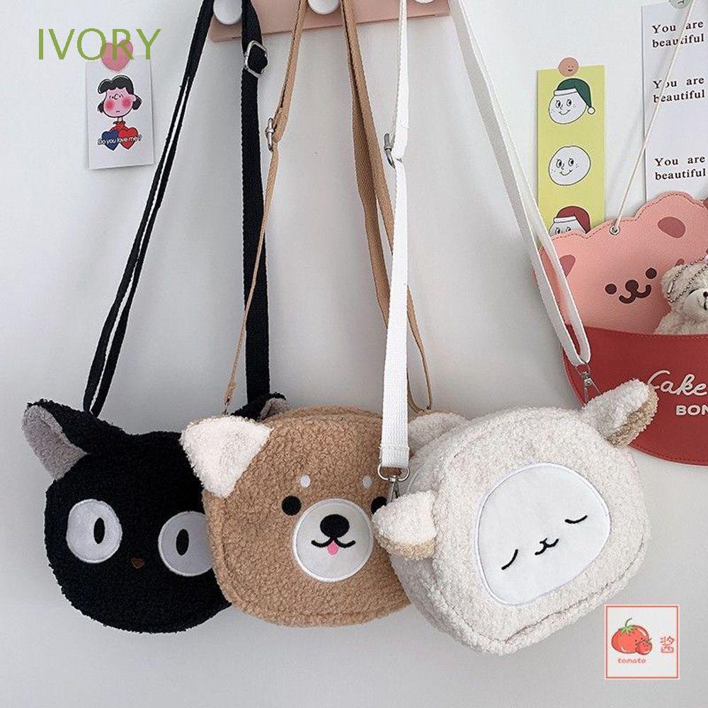 Túi đeo chéo vai mini họa tiết hoạt hình dễ thương bắt mắt sành điệu