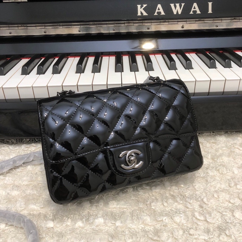 Túi đeo chéo da thật thương hiệu 𝘾𝙝𝙖𝙣𝙚𝙡 CN/channel Classic Flap CF cao cấp hàng vip 1-1
