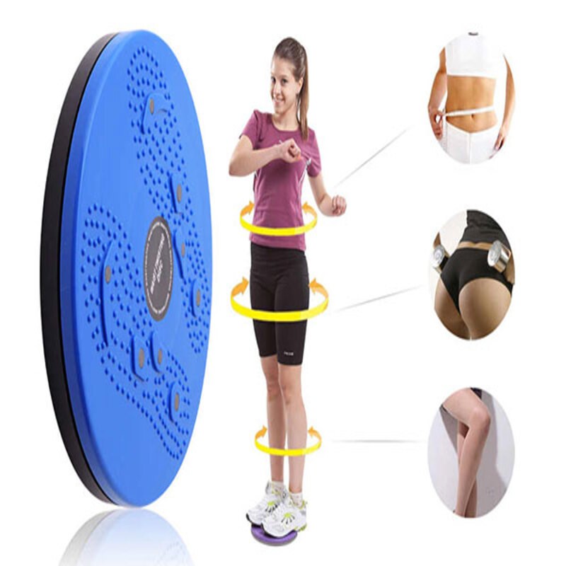 Đĩa xoay eo tập thể dục 360 độ -bàn xoay có đầu massage giúp máu huyết lưu thông, giảm nhức mỏi đôi chân