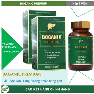 BOGANIC PREMIUM [Hộp 30 viên] – Bổ gan, giải độc gan, tăng sức đề kháng, chống oxy hóa.