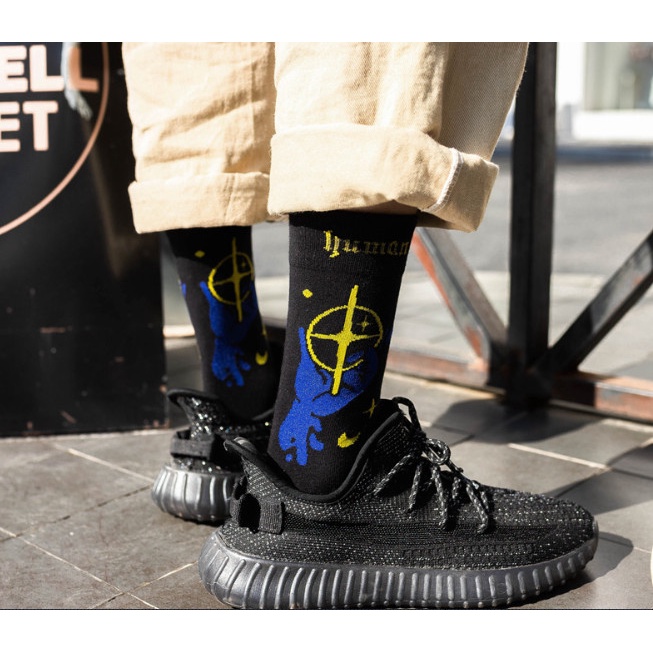 Tất Vớ thể thao cao cổ Nam Nữ phong cách trẻ trung, cá tính, năng động.