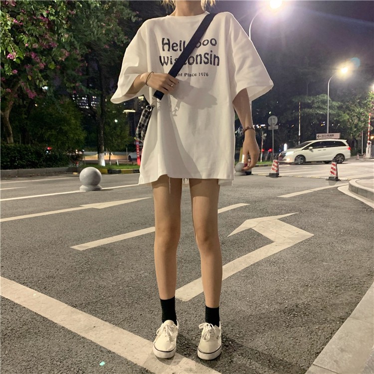 Áo thun tay lỡ FREESHIP Áo thun form rộng Unisex TL513