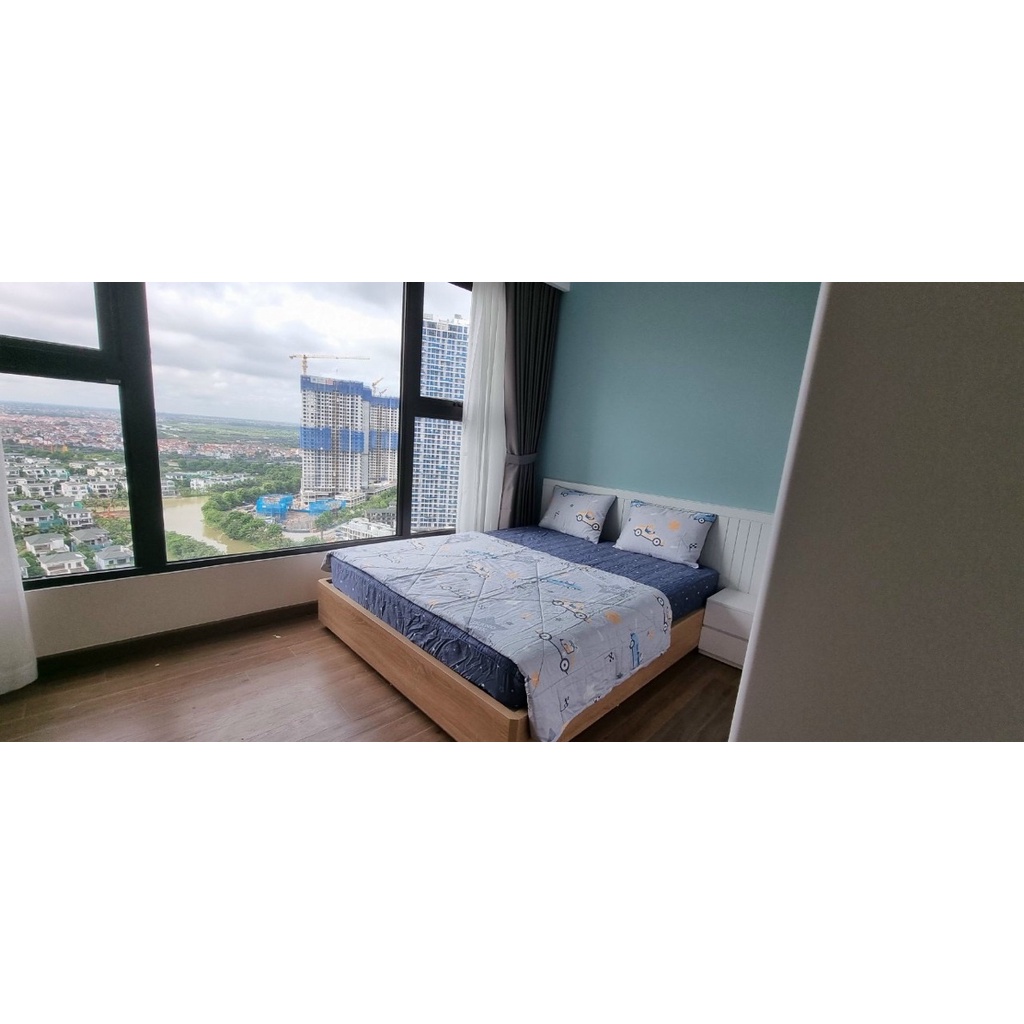 Bộ Chăn Ga Gối Hanvico Blue Sky - DLS197