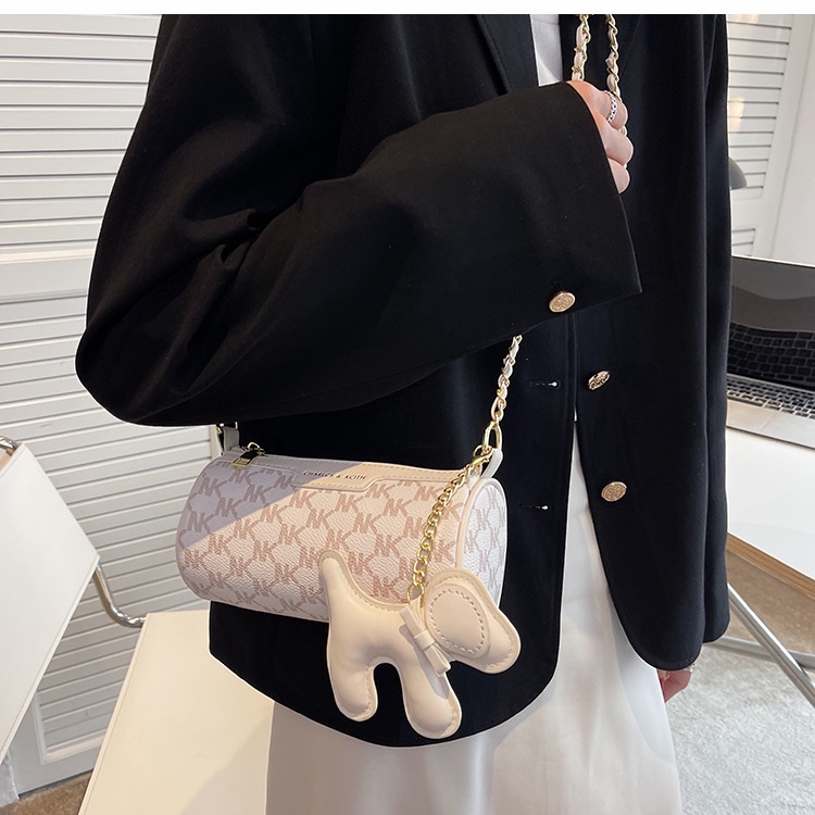 Túi Xách Đeo Vai Hình Trụ Thời Trang Mùa Hè 2022 Dành Cho Nữ