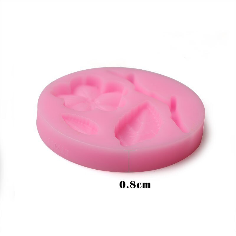 Khuôn silicone trang trí bánh tạo hình hoa mận 3d