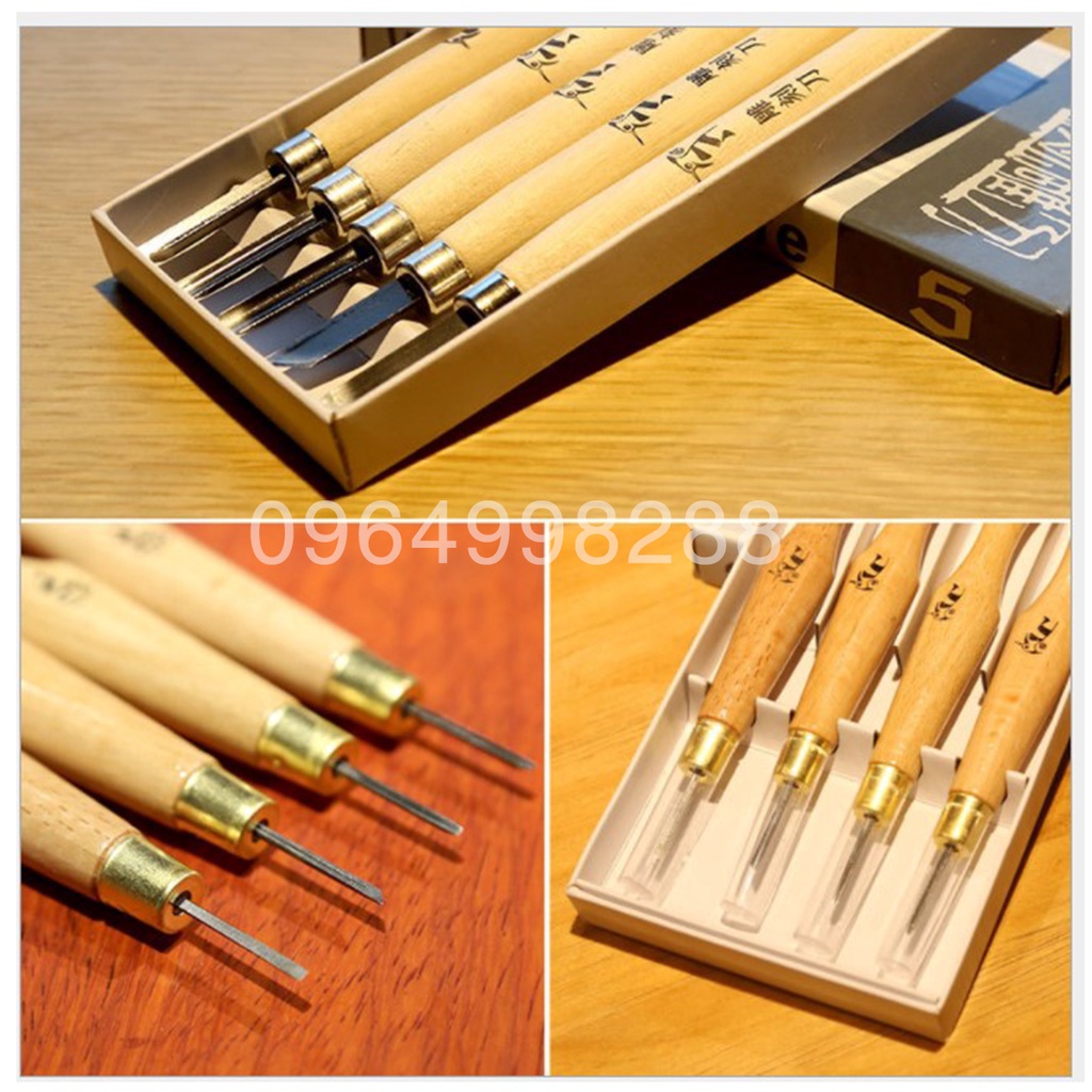 Bộ dao khắc gỗ