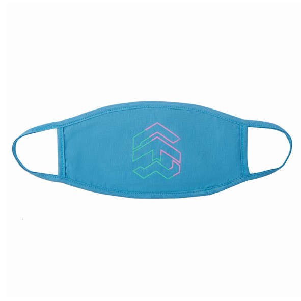 5THEWAY® /two-tone line/ BIG LOGO MASK™ in REEL WATER aka Khẩu Trang Xanh Dương