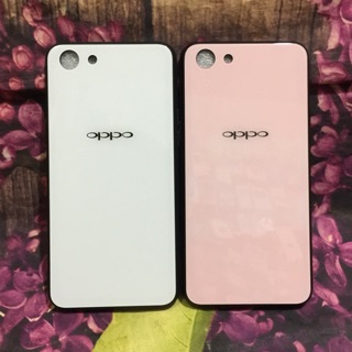 Ốp lưng oppo A83 viền dẻo lưng kính cường lực cực đẹp