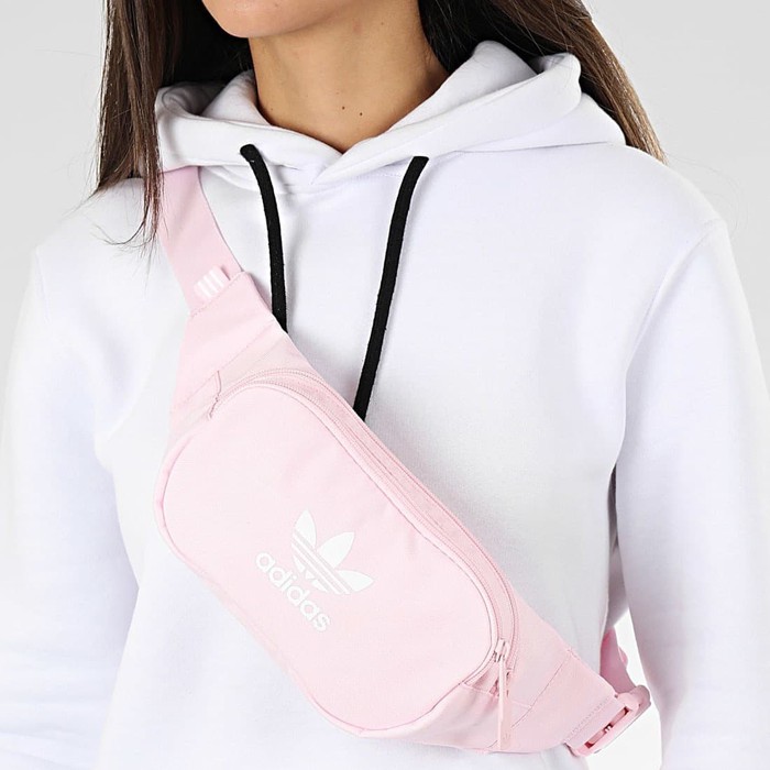 Túi Đeo Chéo Nữ 💖FREESHIP💖 Adidas ESSENTIAL CROSSBODY FL9658 Clear Pink Chính Hãng