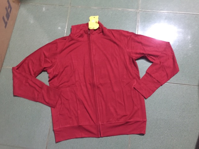 Áo khoác thun lạnh, không mũ- màu size lớn. | BigBuy360 - bigbuy360.vn