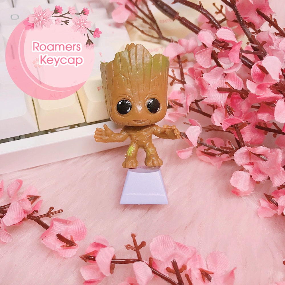 Keycap lẻ R4 nhân vật đáng yêu Groot