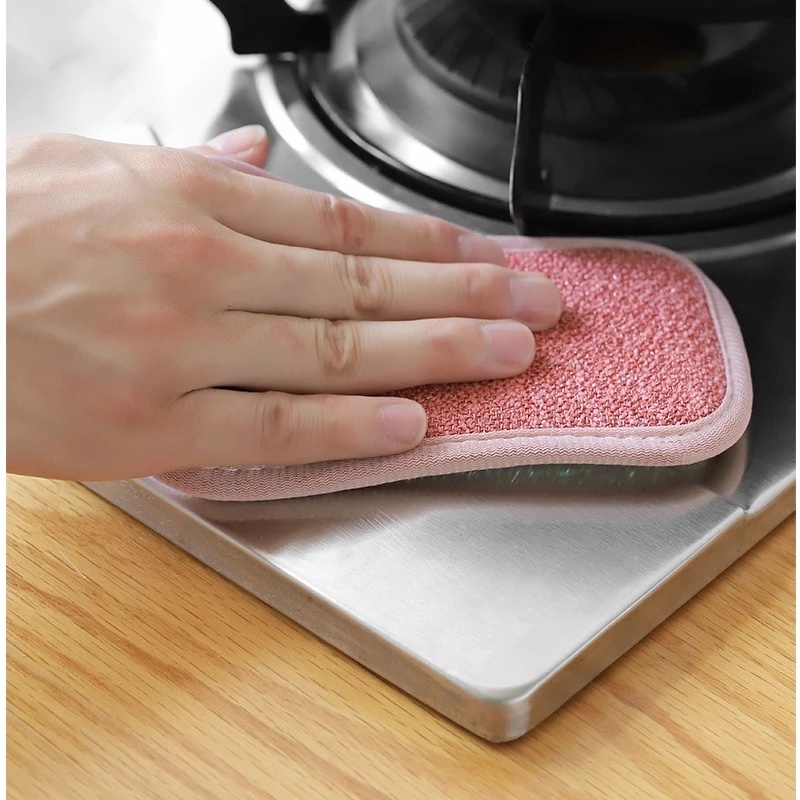 Miếng Bọt Biển Rửa Chén Hai Mặt Đa Năng Tiện Dụng Cho Nhà Bếp