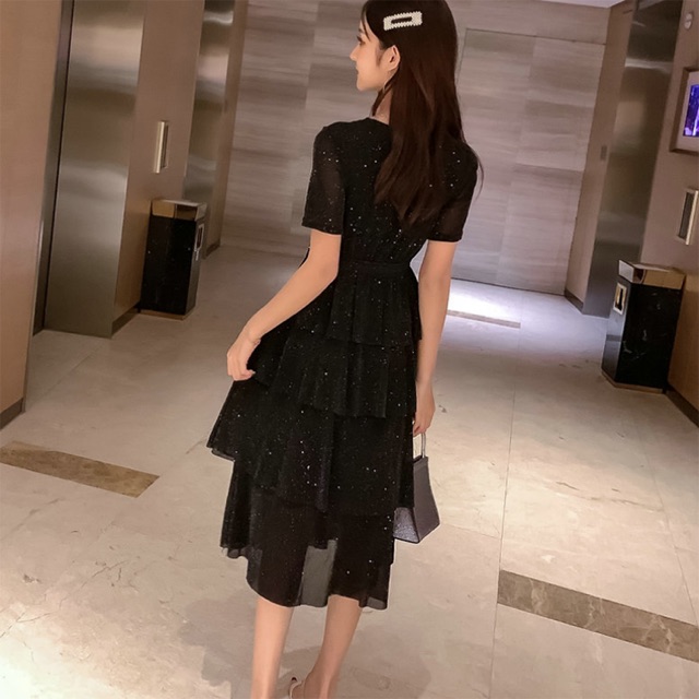 Váy kim tuyến -kèm ảnh thật  mã 170