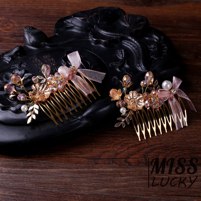 Set phụ kiện cài tóc và lược kiểu dáng thời trang thanh tú cho nữ