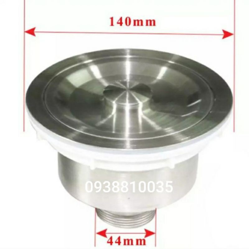 RỖ LỌC RÁC - NẮP BẦU XẢ RỖ RỬA CHÉN INOX 304