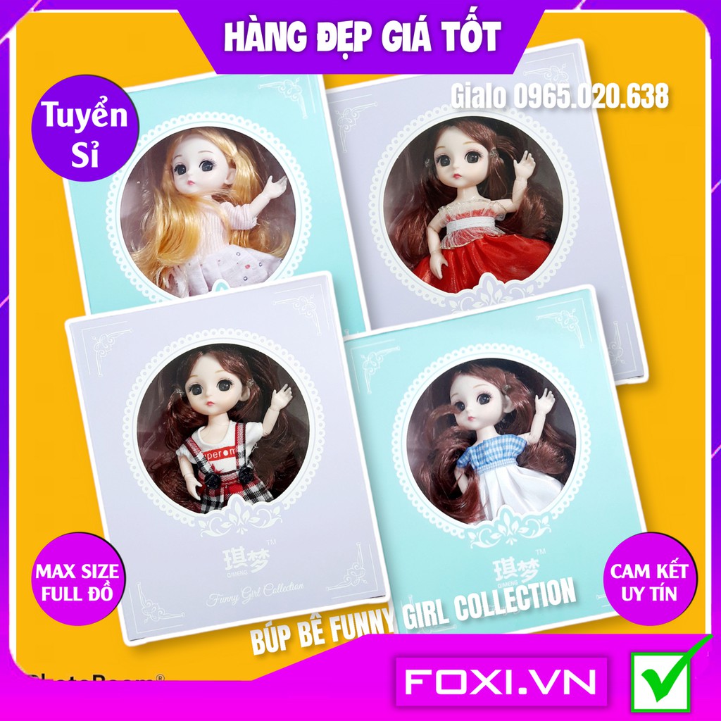 Búp bê Funny Girl Collection-Đồ chơi bé gái dễ thương-xinh xắn-nhiều mẫu hình đẹp-đáng yêu-siêu hot