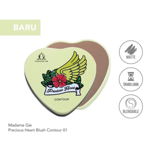 (hàng Mới Về) Phấn Trang Điểm Tạo Khối Madame Gie Trái Tim | BigBuy360 - bigbuy360.vn