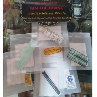 Bộ tem thông số dream thái ... chính hãng honda