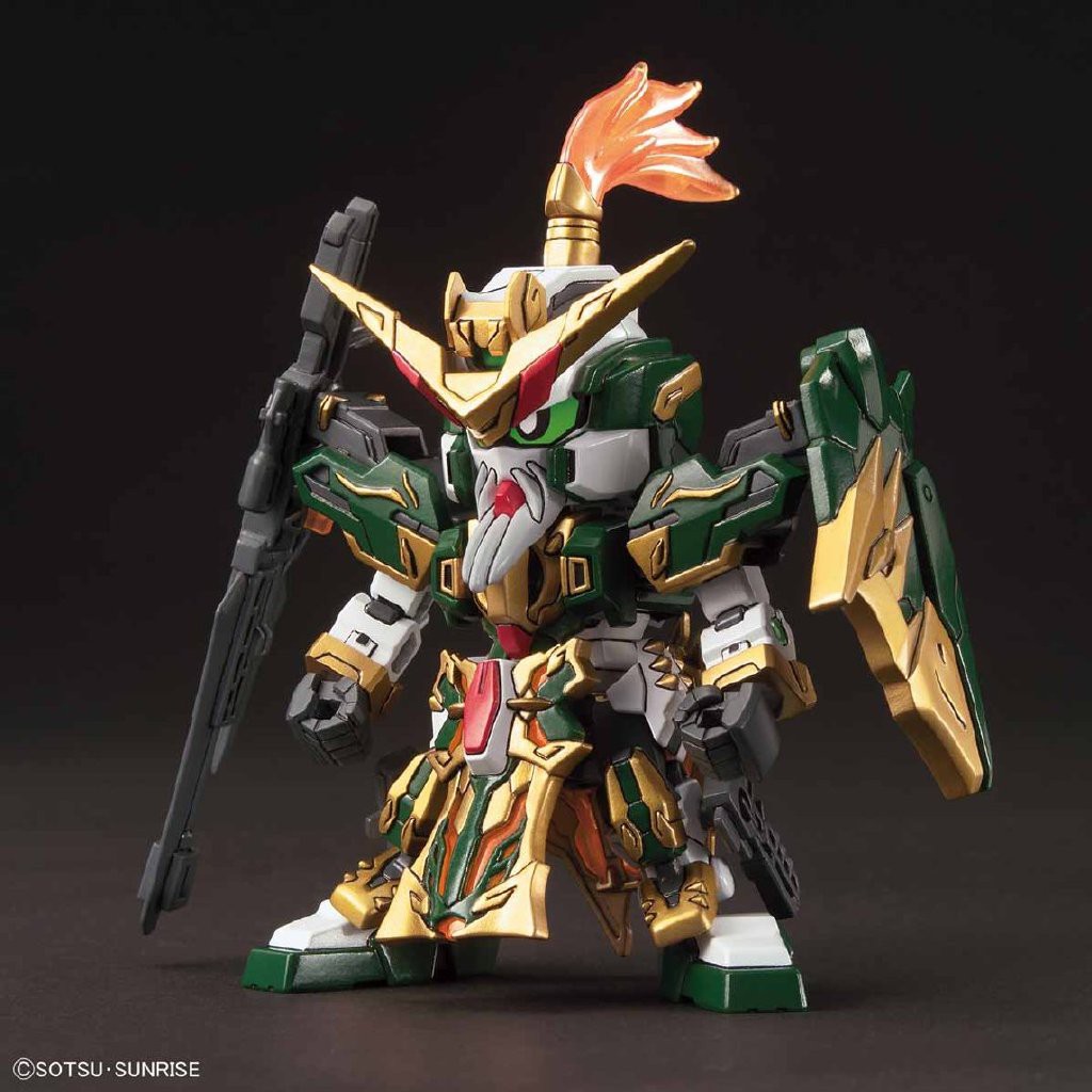 Đồ chơi lắp ráp Anime Nhật Bandai Gundam SD 13 Huang Zhong Gundam Dynames Serie SD Gundam Sangoku Soketsuden