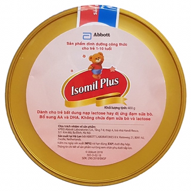 Sữa Isomil 400g Date mới nhất