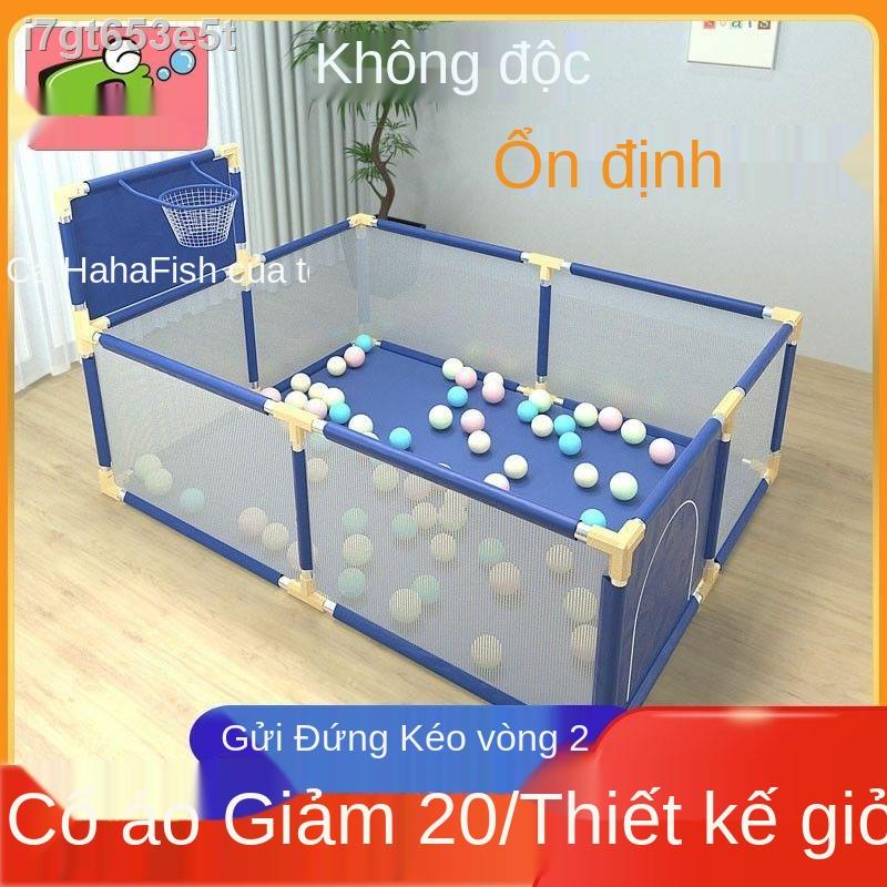 ☒Bé bò hàng rào chống ngã trẻ mới biết đi mặt đất chơi phòng khách nhà